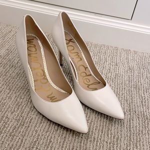 Sam Edelman Hazel white pumps